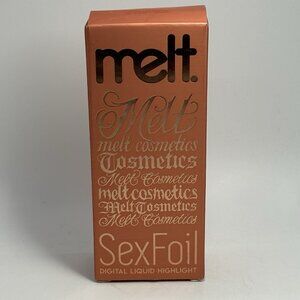 Melt Cosmetics SexFoil Digital Liquid Highlighter in Afterglow - Cracked Lid!